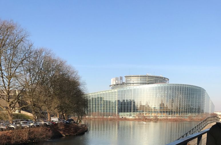 Europaparlament von aussen