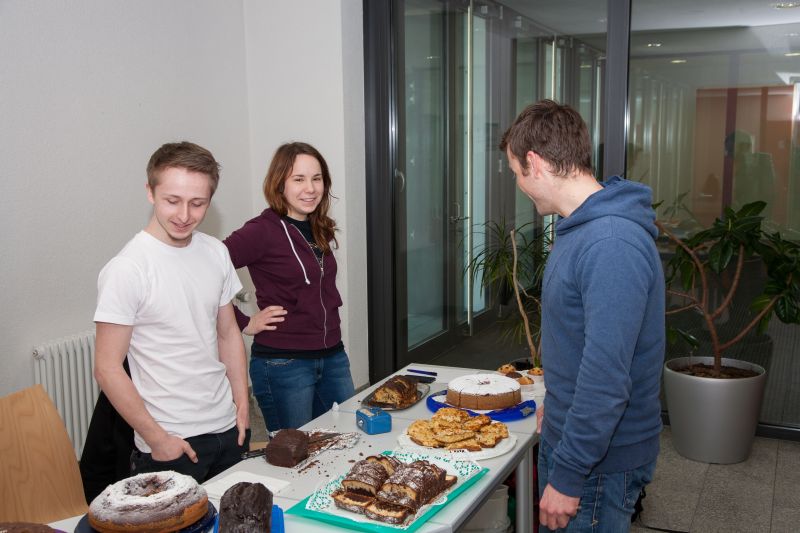 Kuchenbuffet ist auch wichtig