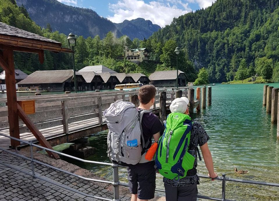 Blick auf den Koenigsee