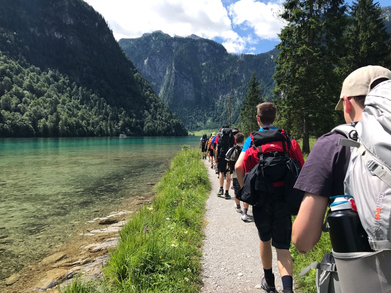 Wanderung zum Gipfel