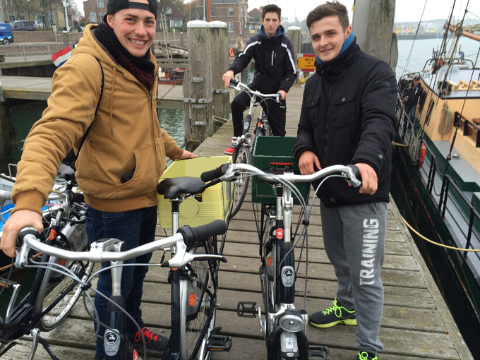 Tour mit dem Hollandrad