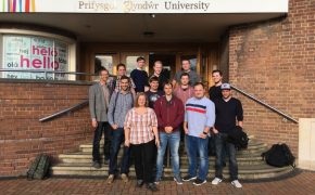 FTI2 besuchen Partner-Uni Glyndŵr University